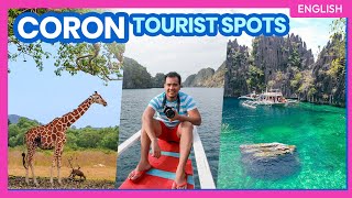 Top 12 Things to Do in CORON Palawan ENGLISH • Travel Guide PART 2 • The Poor Traveler [upl. by Anirbes]