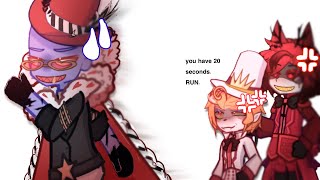 pov lucifer finds out what valentino did to charlie  hazbin hotel  gacha life 2 [upl. by Iramat2]