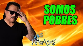 SOMOS POBRES 🟢 Chebere  KARAOKE cuarteto maskaraoke [upl. by Rambow]