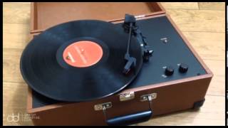 Crosley CR49 Traveler Portable Turntable [upl. by Gnouhk]