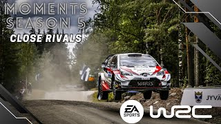 EA Sports WRC Moments Season 5  Close Rivals NO COMMENTARY [upl. by Oicafinob982]