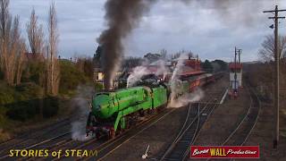 3801 amp 3830  Moss Vale tour  August 2007 [upl. by Ahsenev]