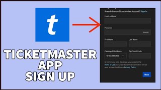 How to Sign Up to TicketMaster Account 2024  Register TicketMaster Account [upl. by Ahsian]