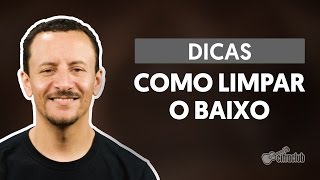 Dicas Como limpar seu contrabaixo [upl. by Lesser]