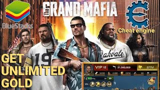 hack grand mafia game free Get unlimited gold with cheat engine and Bluestacks [upl. by Aratahs]