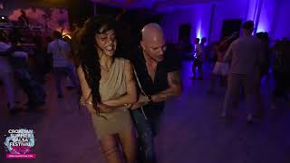 Yuniel amp Yenifer  Salsa social dancing  Croatian Summer Salsa Festival 2023 [upl. by Clorinde]