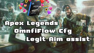 New Better Cfg For Omniflow MnK Legit Aim Assist Apex Legends Setup video [upl. by Lonnard]