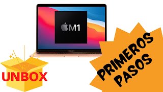 MacBook Air M1 Unbox y Primeros pasos [upl. by Angi]