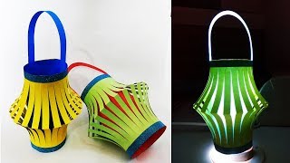 How to Make Paper Lantern for Diwali and Christmas Decoration  Diwali Decoration Ideas [upl. by Urba704]