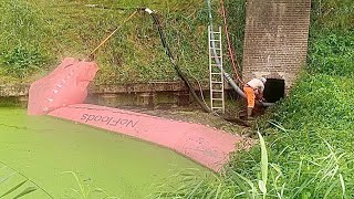 Easy Culvert Inspection – Barriers for culvert works and inspections [upl. by Yrrag]