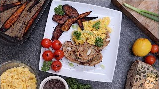 🤤EASIEST VEGAN BREAKFAST  SOY FREE by Jordan Billham [upl. by Nnael]