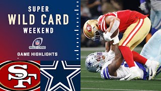 49ers vs Cowboys Super Wild Card Weekend Highlights  NFL 2021 [upl. by Tessy202]