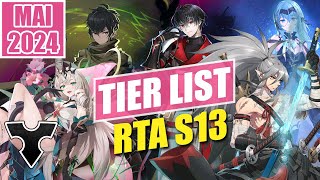 Tier list RTA Saison Serment S12 fr mai 2024  Epic Seven [upl. by Bonnibelle]