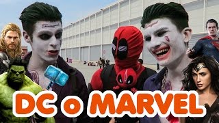 Romics 2016  DC o MARVEL   INTERVISTE [upl. by Lind103]