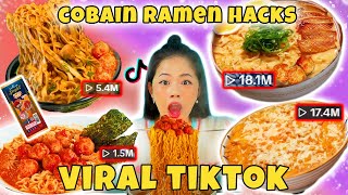 COBAIN SEMUA RAMEN HACKS VIRAL TIKTOK [upl. by Michaela]