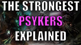 THE STRONGEST Psykers in Warhammer 40k Galaxy Explained  Warhammer 40k [upl. by Roanna]