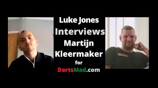 Martijn Kleermaker  Darts Interview [upl. by Belia]