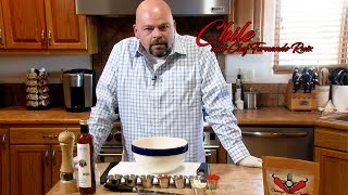 Chile with Chef Fernando Episode 3 quotChimayo Red Chile BBQ Saucequot [upl. by Leiand]