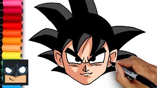 How To Draw Goku  Dragon Ball Z [upl. by Amber]