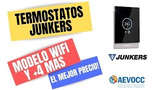 🔝Los 5 MEJORES TERMOSTATOS JUNKERS WIFI 2019🔥 [upl. by Akeimat286]