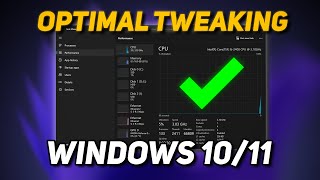 Change These SETTINGS to OPTIMIZE Windows 1011 for GAMING amp Performance  2024 [upl. by Uolymme592]