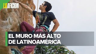 Escala el muro más grande de LATAM  La otra visión del deporte [upl. by Charlotte594]