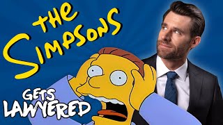 Real Lawyer Reacts to The Simpsons Itchy amp Scratchy Trial [upl. by Humberto]