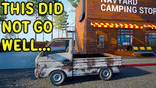 I Might Be The Worst Camper  Campervan Simulator Demo [upl. by Haon986]