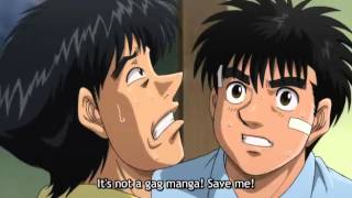 Hajime No Ippo Rising Funny Moment [upl. by Ennoryt74]