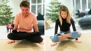 Couples Christmas Yoga [upl. by Ninahs958]