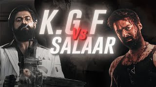 KGF  The Monster  KGF Vs Salaar  4k edit [upl. by Ariaec]