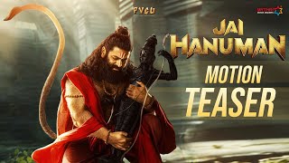 Jai Hanuman First Look Motion Teaser  Rishab Shetty  Prashanth Varma  Fanmade  Manastars [upl. by Reinold]