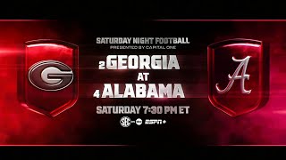 2024 Georgia vs Alabama in 4K  Entire Game [upl. by Yrffej]