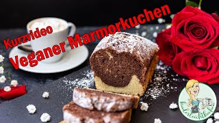 Kurzvideo Veganer Marmorkuchen mit dem Thermomix und der MiniKastenform [upl. by Kyred]