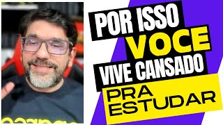 🔴😱 COMO ESTUDAR SEM CANSAR SEGUNDO A NEUROCIÊNCIA  39  PERFORMANCE LIMPA 🔴 [upl. by Anthia]