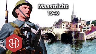 De Slag om Maastricht 1940 [upl. by Anawek]