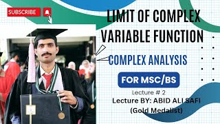 Limit of Complex Variable Function  Examples Theorem Complex Analysis [upl. by Eisiam]