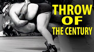 THROW OF THE CENTURY Wilfried Dietrich vs Chris Taylor  1972 Olympic Wrestling Games [upl. by Vera752]