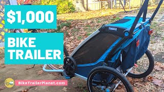 Unboxing a 1000 Bike Trailer  Thule Chariot Cross REVIEW shorts [upl. by Niltyak880]