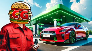 Using Gas Station Profit to Buy a Nissan GTR in Pumping Simulator 2 [upl. by Ace]