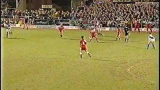 Bristol Rovers v Liverpool Twerton Park Jan 1992 [upl. by Wyatan]