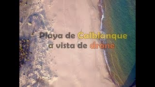 🏝 Playa de Calblanque a vista de drone [upl. by Ahsirak]