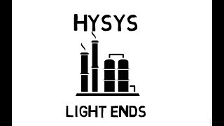 Modeling Petroleums with Light Ends in HYSYS Lecture 40 [upl. by Nylcoj597]