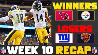 NFL Week 10 WINNERS amp LOSERS [upl. by Cheslie]