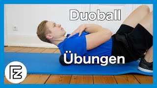 Duoball Übung  Verspannungen im Nacken der Schulter und dem Rücken lösen [upl. by Dlabihcra320]