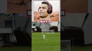 Messi amp Ronaldo play FIFA 🐐⚽ [upl. by Akirehs]