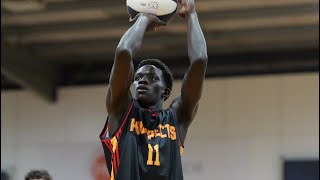 Edward Lual Aussie Prospects u20s 2024 Eltham Dandenong Junior Basketball Tournament Highlights [upl. by Kcirddet]