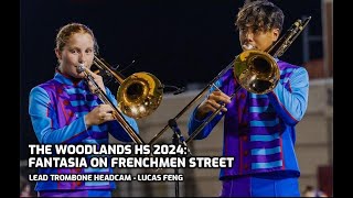 The Woodlands High School 2024 quotFantasia on Frenchmen Streetquot Lead Trombone Headcam  Lucas Feng [upl. by Acimaj657]