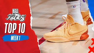 Top 10 NBA Sneakers  NBAKicks  Week 1 [upl. by Geminius]