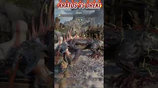 God Of War Ragnarök Epic Dragon Fight Kratos Vs Dreki PC Gameplay shorts [upl. by Four]